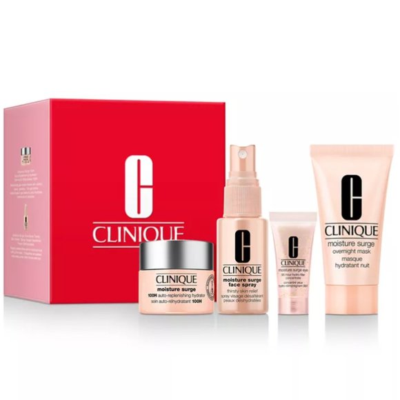 Clinique Other - NEW Clinique's Moisture Surge™ 4 PC skincare Gift Set